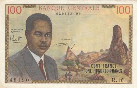 Cameroun 100 Francs Pdt Ahidjo - 1962 Série R.16