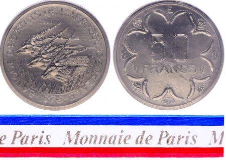 Cameroun 50 Francs - 1976 - Essai
