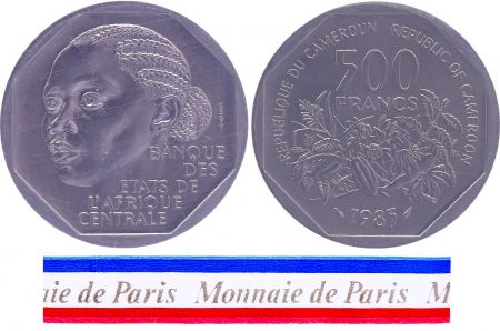 Cameroun 500 Francs - 1985 - Essai