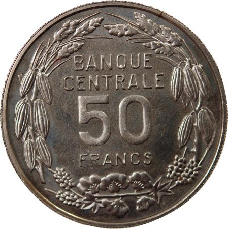 Cameroun CAMEROUN - 50 FRANCS 1960 ESSAI