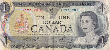 Canada 1 Dollar - Elisabeth II - 1973 - Série FY - P.85a