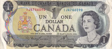 Canada 1 Dollar - Elisabeth II - 1973 - Série IJ - P.85a