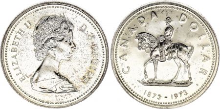 Canada 1 Dollar,  Elisabeth II - 1973