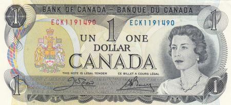 Canada 1 Dollar - Elisabeth II - Rivière d\'Ottawa - 1973 - P.85a p.Neuf