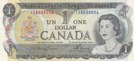 Canada 1 Dollar - Elisabeth II - Rivière d\'Ottawa - 1973 - P.85a TTB