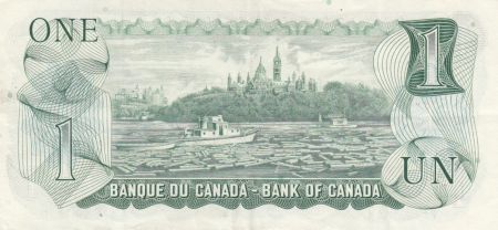 Canada 1 Dollar - Elisabeth II - Rivière d\'Ottawa - 1973 - P.85a TTB