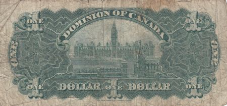 Canada 1 Dollar Conte et contesse de Grey - 1911 - P.27a