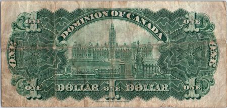 Canada 1 Dollar Conte et contesse de Grey - Parlement - 1911