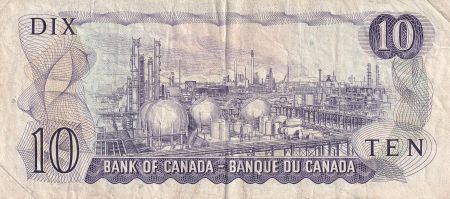 Canada 10 Dollars - Sir J.A. Macdonald - Usine - 1971 - TB - P.88c