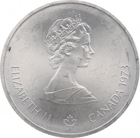 Canada 10 Dollars JO de Montréal 1976 - Carte du Monde