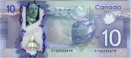 Canada 10 Dollars Sir John A. Macdonald - Polymer - 2012 (2015)