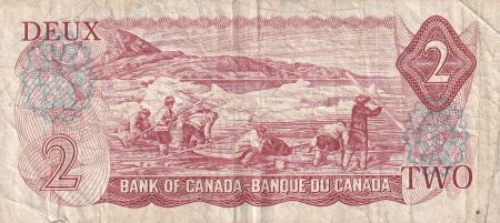 Canada 2 Dollars - Elisabeth II - Monument - 1974 - TB - P.86a