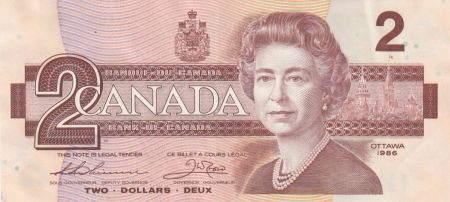 Canada 2 Dollars Elisabeth II - 1986 - P.94b - SUP