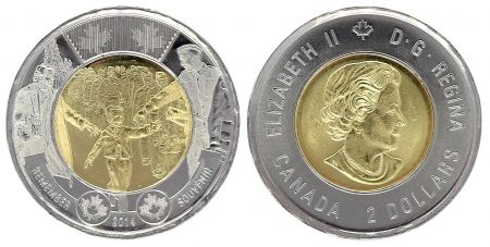 Canada 2 Dollars Elisabeth II - Souvenir - 2014
