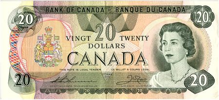 Canada 20 Dollars, Elisabeth II - 1979 - P.93c - TTB
