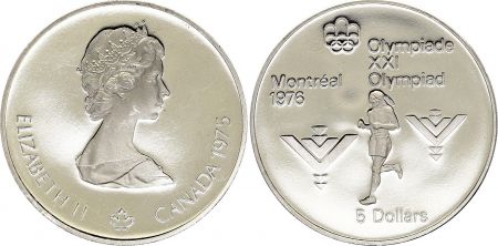 Canada 5 Dollars,  Elisabeth  II - 1976
