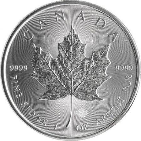 Canada 5 Dollars Elisabeth II - 1 Once Maple Leaf Argent 2015