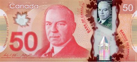 Canada 50 Dollars W L Mac Kenzie-King - Brise Glace Amundsen 2012 (2015)