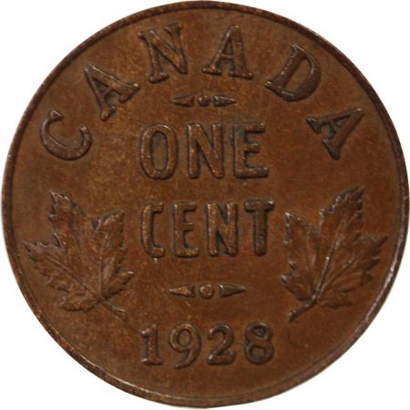 Canada CANADA  GEORGES V - 1 CENT 1928