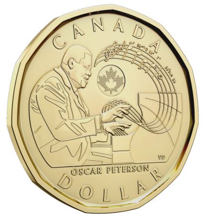 Canada Oscar Peterson - 1 Dollar 2022 Canada