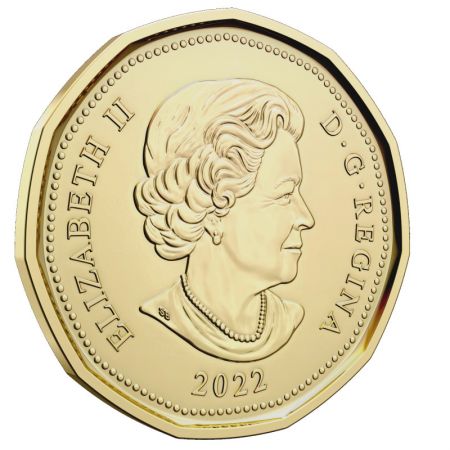 Canada Oscar Peterson - 1 Dollar Colorisé 2022 Canada