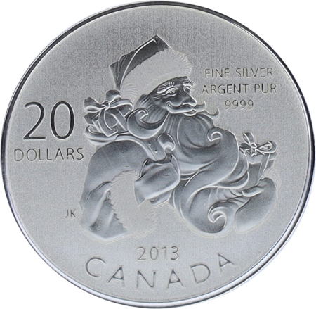 Canada Père Noël - 20 Dollars 2013