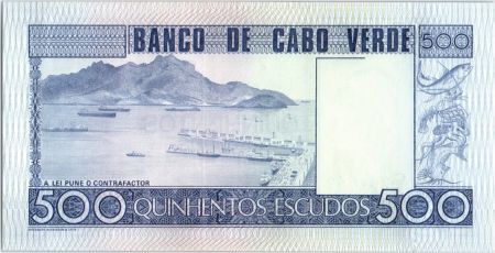 Cap-Vert 500 Escudos - A Cabral , port - 1977