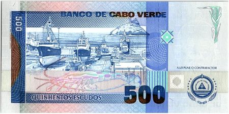 Cap-Vert 500 Escudos - Doctor B. Lopes Da Silva - 1992 - Neuf - P.54