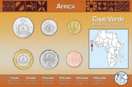 Cap-Vert Monnaies du Monde - Cap-Vert