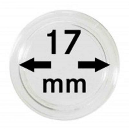 Capsules rondes - Ø 17 mm (Lot de 10)