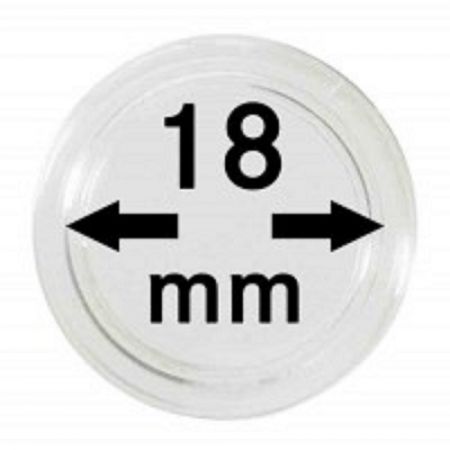 Capsules rondes - Ø 18 mm (Lot de 10)