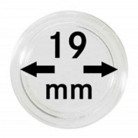 Capsules rondes - Ø 19 mm (Lot de 10)