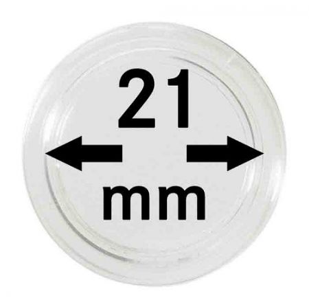 Capsules rondes - Ø 21 mm (Lot de 10)