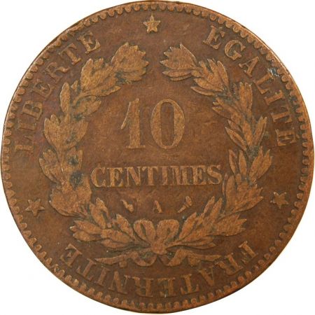 CERES - 10 CENTIMES 1896 A PARIS - Variété Torche - Rare
