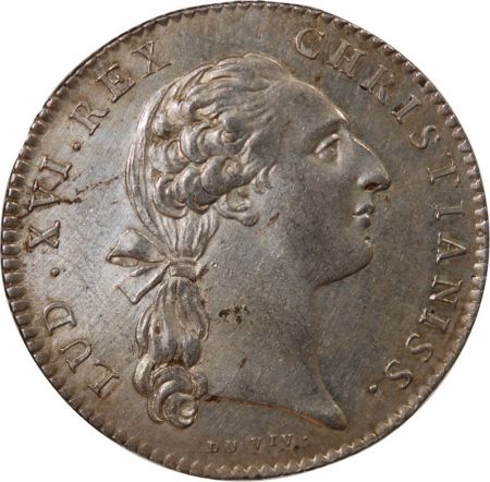 CHAMBRE DE COMMERCE DE LA ROCHELLE  JETON ARGENT 1774 Coin modifié\ \ 