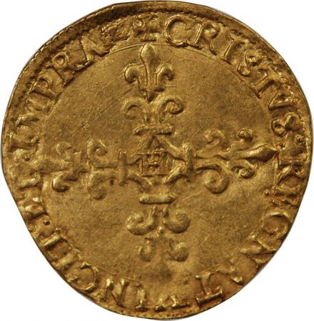 CHARLES IX - ECU D\'OR AU SOLEIL 1560 / 1574 LA ROCHELLE