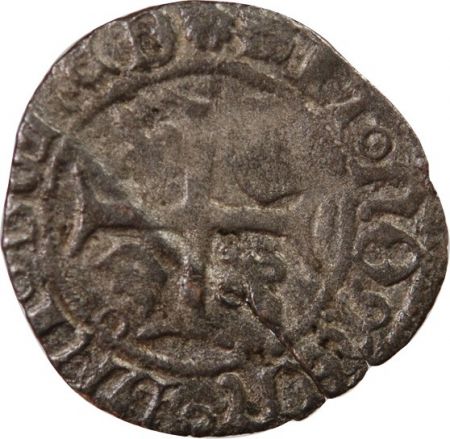 CHARLES VIII - LIARD AU DAUPHIN 1483 - 1498