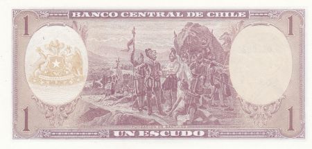 Chili 1 Escudo 1964 - Arturo Prat, Explorateurs