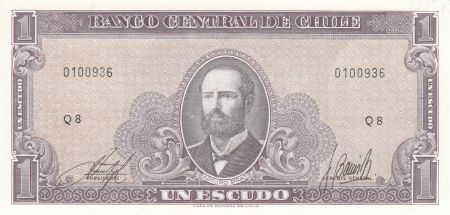 Chili 1 Escudo 1964 - Arturo Prat, Explorateurs
