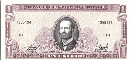 Chili 1 Peso Arturo Prat - 1964