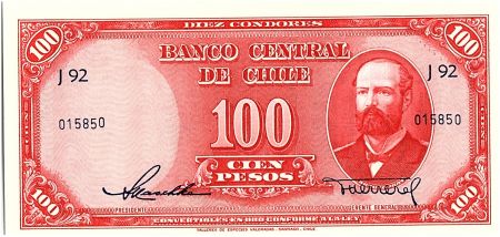 Chili 100 Pesos - Arturo Prat - 19(47-59)