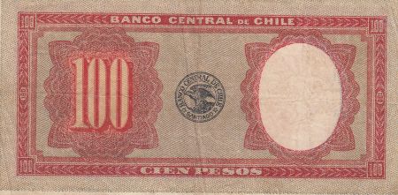 Chili 100 Pesos 1945 - A. Prat