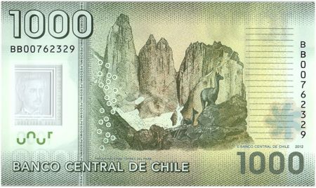 Chili 1000 Pesos I. Carrera Pinto - Parc national Torres del Paine - 2014 Série BB
