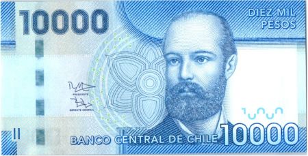Chili 10000 Pesos Capt Arturo Prat - 2014 (2017)