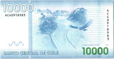 Chili 10000 Pesos Capt Arturo Prat - 2014 (2017)