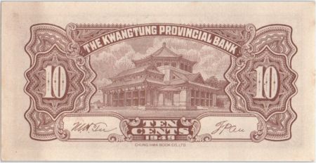 Chine 10 Cents Dr Sun Yat-sen - 1949