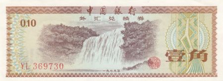 Chine 10 Fen, Cascade - 1979 - FX.1 - SUP + - Série YL