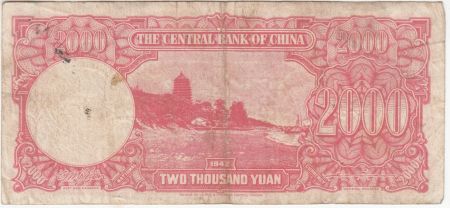Chine 2000 Yuan, Port. SYS - 1942