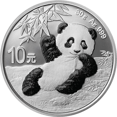 Chine 30g argent CHINE 2020 - Panda