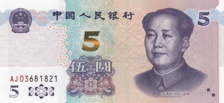 Chine 5 Yuan Mao - Montagne - 2020 - Neuf - Série AJ03
